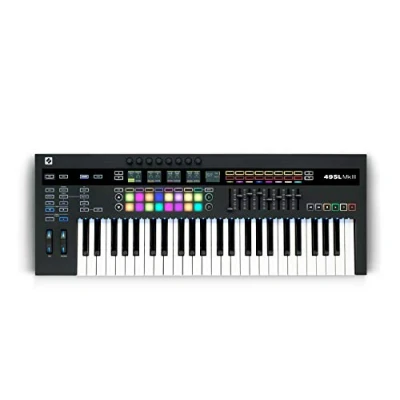 Immagine di Novation 49SL MkIII, controller a tastiera MIDI 49 tasti e sequencer con integrazione per la DAW