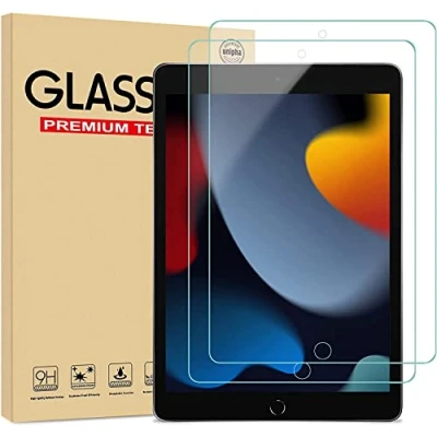 Immagine di [Confezione da 2] Pellicola protettiva per iPad Mini 1 2 3 (2012, 2013, 2014) in vetro temperato ultra trasparente antigraffio (A1432, A1454, A1455, A1489, A1490, A1491 A1599, A1600)