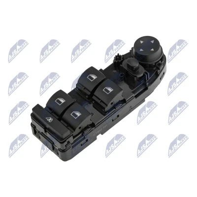 Immagine di NTY EWS BM 141 Interruttore, Alzacristallo anteriore Sx BMW: 3 Touring, X1, Sedan