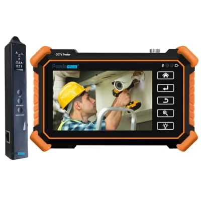 Immagine di Tester telecamera CCTV IP HD IPC 1910 Plus 8K Camera Test 4K 8MP Cavo coassiale AHD CVI TVI Display Monitor video 4 pollici Touchscreen supporto H.265 POE PTZ WiFi RS485 Sostituzione