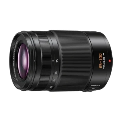 Immagine di Panasonic Lumix H ES35100E Leica DG Vario Elmarit Obiettivo 35 100mm Zoom F2.8, per Fotocamere Micro Quattro Terzi, Teleobiettivo, Power OIS, Resistente a Schizzi, Polvere e Gelo, Nero