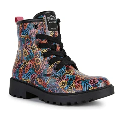 Immagine di Geox J Casey Girl D, Stivaletti Bambine e ragazze, Nero (Black/Multicolor), 31 EU