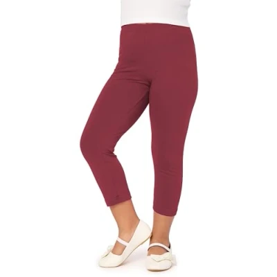 Immagine di Merry Style Leggings 3/4 Bambina e Ragazza MS10 226(Borgogna, 110 cm)