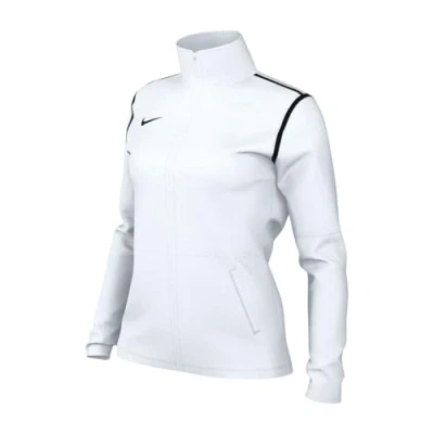 Immagine di Nike FJ3024 100 W NK DF PARK20 TRK JKT K R Giacca Donna WHITE/BLACK/BLACK Taglia XS