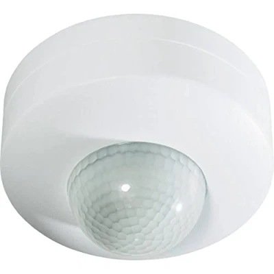Immagine di Renkforce 1296308 Soffitto, Da parete Rilevatore di movimento ad infrarossi passivo PIR 360 Relè Bianco IP20