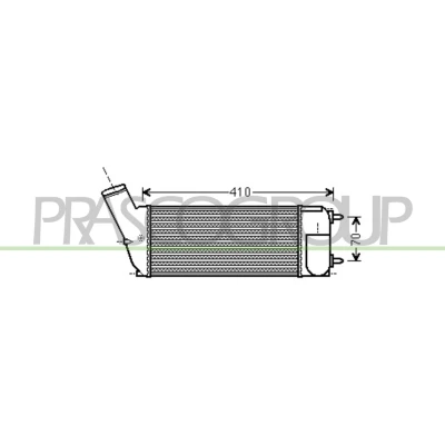 Immagine di PRASCO CI428N001 Intercooler CITROËN: C4 Picasso 1, I Grand Picasso, PEUGEOT: 308 Hatchback