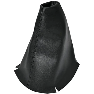 Immagine di Aerzetix C58532 Cuffia soffietto per leva del cambio compatibile con VW Golf 5, 6, Plus dal 2003 al 2012 colore: nero in pelle sintetica