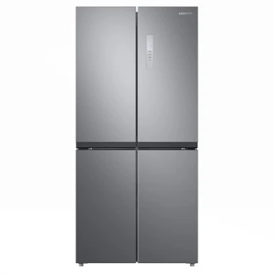Immagine di Samsung Frigorifero Quattro Porte Slim RF48A400EM9/EF, Total No Frost, Twin Cooling Plus, Motore Digital Inverter Garantito 20 Anni, 488 L, LxAxP: 83,3 x 179,3 74 cm, Inox