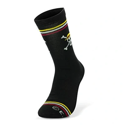 Immagine di ABYSTYLE One Piece Calzini Skull Size (38 43) nero, 70% cotone, 27% poliestere, 3% elastan.