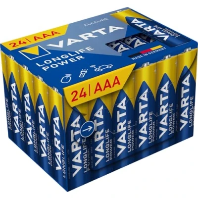 Immagine di Varta Var Long Pow Cube AAA 24x (24 pz., AAA, 1260 mAh), Batterie
