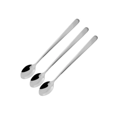 Immagine di Fackelmann 41421 Cucchiaio Longdrink, Acciaio Inossidabile, Argento