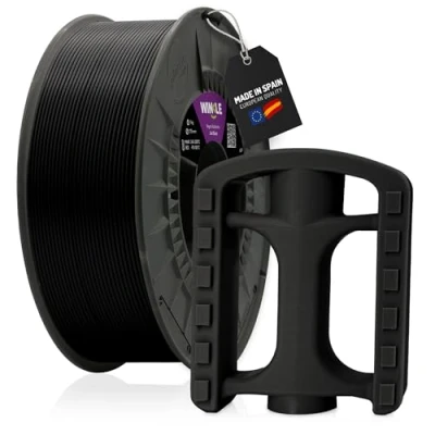 Immagine di WINKLE Filamento ASA Nero Azabache Stampante 3D 2,85 mm 1 kg Compatibile con la maggior parte delle stampanti Precisione Dimensionale Resistente