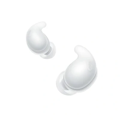 Immagine di Sony LinkBuds Fit Cuffie True Wireless Bluetooth con Noise Cancelling Comfort a lungo, IPX4, High Res Audio, modalità Ambient Sound, batteria fino 21 ore, Multipoint, iOS e Android White