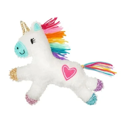 Immagine di moses. Divertimento fai da te Peluche cucire con unicorno per principianti, set istruzioni passo il cucito, imparare a bambini dai 7 anni in su