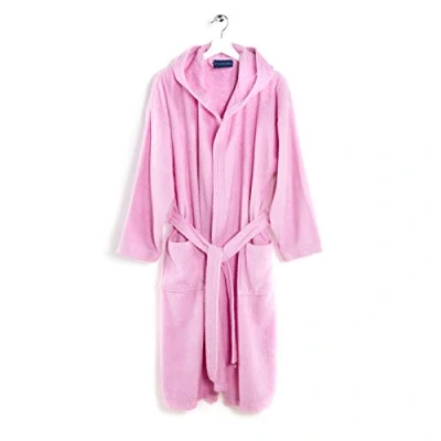 Immagine di Caleffi Minorca Accappatoio con Cappuccio, Cotone , Confetto, XL, 75876