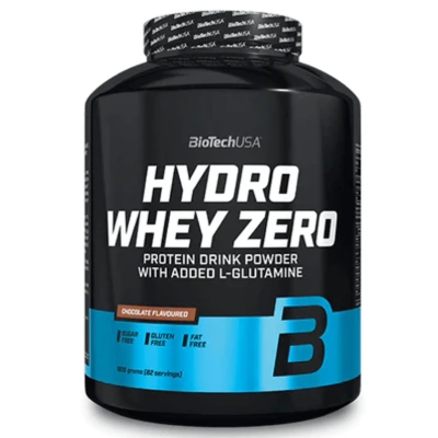 Immagine di BioTechUSA Hydro Whey Zero senza glutine, zucchero, grassi 80% di contenuto proteico a rapido assorbimento Complesso proteine del siero latte, 1,816 kg, Cioccolato