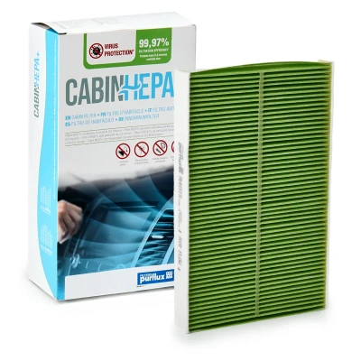 Immagine di PURFLUX AHH319 Filtro abitacolo materiale in sospensione (HEPA) 286 182 32 CITROËN: C3 I Hatchback, Picasso, C2 Hatchback