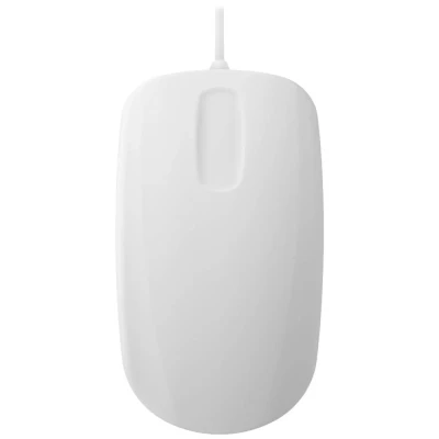 Immagine di CHERRY Active KEY MMS AK PMH3 Corded Mouse Cablato Infrarossi Bianco 3 Tasti 1000 dpi Membrana di silicone sigillata IP68, Ergonomico, Pulsanti silenziosi,