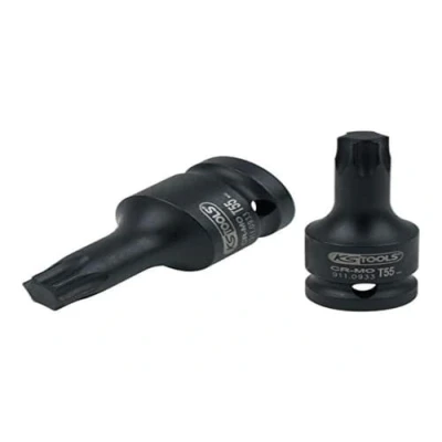 Immagine di KS Tools 911.0933 Bussola 1/2&quot; per avvitatore ad impulsi, Torx, corta, T55