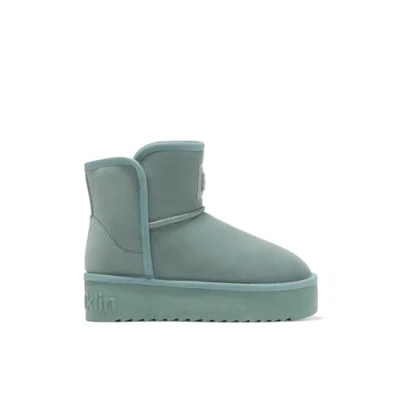 Immagine di D.Franklin Stivali Australiani a Taglio Basso Donna Nordic V.2 Basic Low, Verde, 40 EU