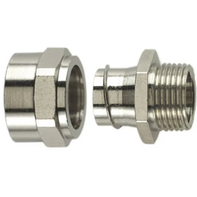 Immagine di HellermannTyton 166 33800 PCSB12 FM M16 Raccordo a vite del tubo flessibile Metallo 10.20 mm Piatto 1 pz.
