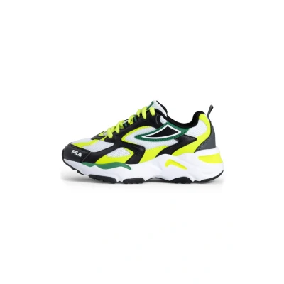 Immagine di FILA Cr cw02 Ray Tracer Kids, Scarpe da Ginnastica, Black Acid Lime, 30 EU