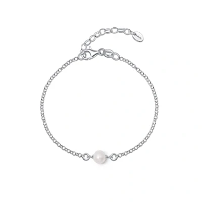 Immagine di Amberta Bracciale con Perle per Donna in Argento Sterling 925: 6 7 mm