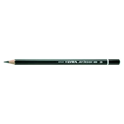 Immagine di Lyra 1110108 Rembrandt Art Design Matite di grafite durezza 2B, 12 Pezzi