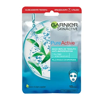 Immagine di GARNIER MASK TESSUTO PURE ACTIVE