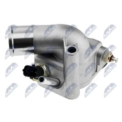 Immagine di NTY CTM PL 007 Termostato motore 92C con flangia per alloggiamento integrato OPEL: Meriva A, Corsa C Hatchback, Zafira SAAB: 9 3 Sedan