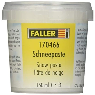 Immagine di Faller 78 306 Pasta di Neve, Accessori per Il Modello ferrovia, Costruzione, 150 ML