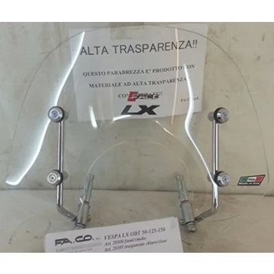 Immagine di CUPOLINO trasparente VESPA LX 50 125 150 cc cod.