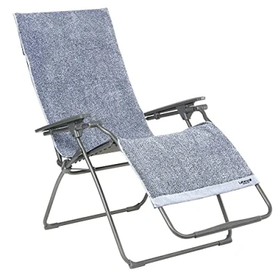 Immagine di Lafuma Mobilier Telo da bagno per sdraio Relax, 100% cotone, Colore: iroise, LFM2972 9302