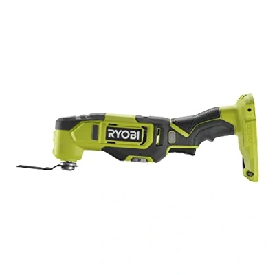 Immagine di Ryobi RMT18 0 Utensile Multifunzione a Batteria 18V ONE+, Taglia, Leviga, Rifinisci, con Velocità Variabile