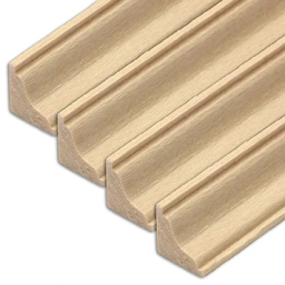 Immagine di MyTinyWorld 4 x Miniatura per casa delle Bambole 45cm Legno Cornice/Modanatura (Stile 5)