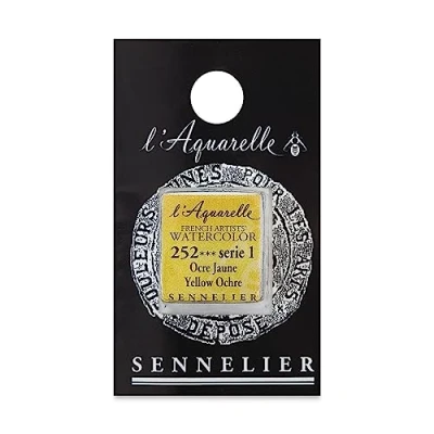 Immagine di Sennelier Watercolour 1/2, S1, colore: giallo ocra