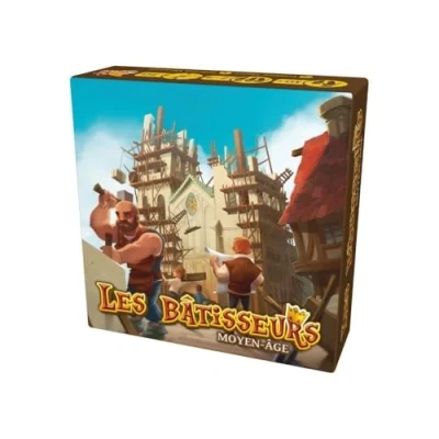 Immagine di Asmodee Bombyx I costruttori: Medioevo Giochi da tavolo di carte viaggio a partire dai 10 anni 2 4 giocatori Versione italiana