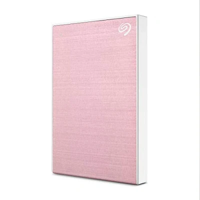 Immagine di Seagate One Touch, 2 TB, Hard Disk Esterno, Rosa Oro, USB 3.0 per Computer Desktop, Portatili e Mac, 4 Mesi di Piano Fotografia Creative Cloud Adobe Anni Servizi Rescue (STKB2000405)