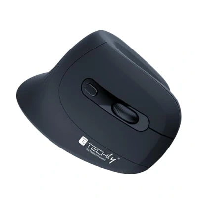Immagine di Techly 369205 Mouse Verticale Ottico 3200dpi Ergonomico Wireless Nero