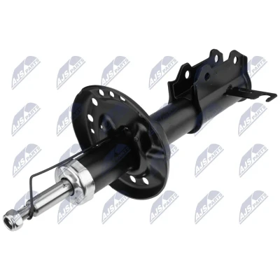 Immagine di NTY A PL 029 Ammortizzatore Assale anteriore Sx pressione del gas doppio tubo tipo McPherson Spina superiore, Collare inferiore