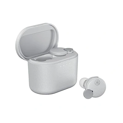 Immagine di Yamaha TW E7B Auricolari In Ear True Wireless Bluetooth con Cancellazione Attiva del Rumore e Listening Optimizer, Microfono Design Avanzato, Resistenti ad Acqua Sudore IPX5 Bianco