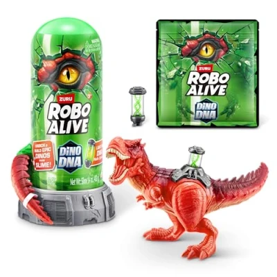 Immagine di Roboalive ROBO ALIVE DINO DNA PLAYSET, S1, TUBO, 8 PEZZI