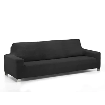 Immagine di Martina Home Copridivano Super Elastico multiadattabile Daytona 4 posti Nero