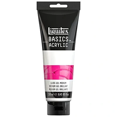 Immagine di Liquitex Basics Gloss Gel Medium Lucido Tubo da 250 ml