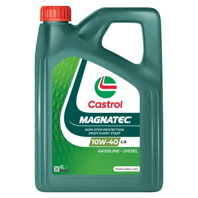 Immagine di Castrol Magnatec A/B 10W 40 4l Olio motore 15F7CE RENAULT: Clio 2, 4, Kangoo I, VOLKSWAGEN: GOLF Polo III Hatchback