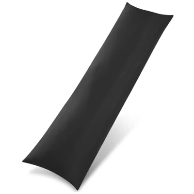 Immagine di Utopia Bedding Cuscino Per Dormire laterale 50x135 cm, Lungo Gravidanza e Sostenere la Maternità, Cuscini Corpo (Nero)