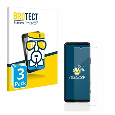 Immagine di brotect Pellicola Protettiva Vetro per Sony Xperia 5 II Protezione Schermo (3 Pezzi) [Durezza Estrema 9H, Chiaro]