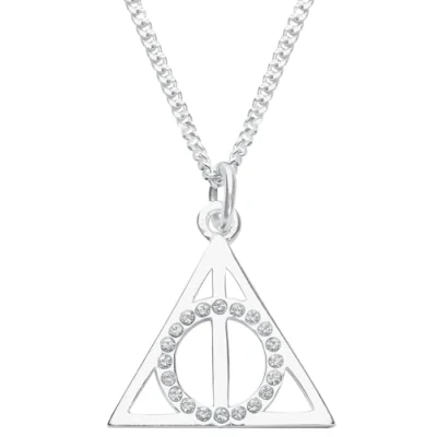 Immagine di Harry Potter Deathly Hallows Donna Collana Colore Argento 925