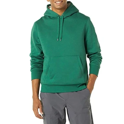 Immagine di Amazon Essentials Felpa con Cappuccio Fodera in Sherpa Uomo, Verde, XS