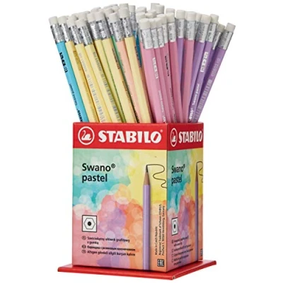 Immagine di STABILO Swano 4908/72 HB Matita in grafite HB, 72 pezzi, colori assortiti